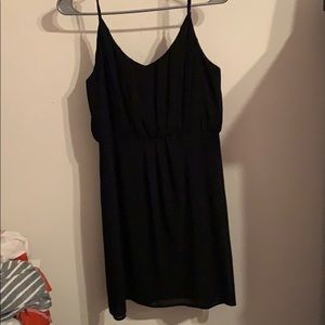 Simple black dress